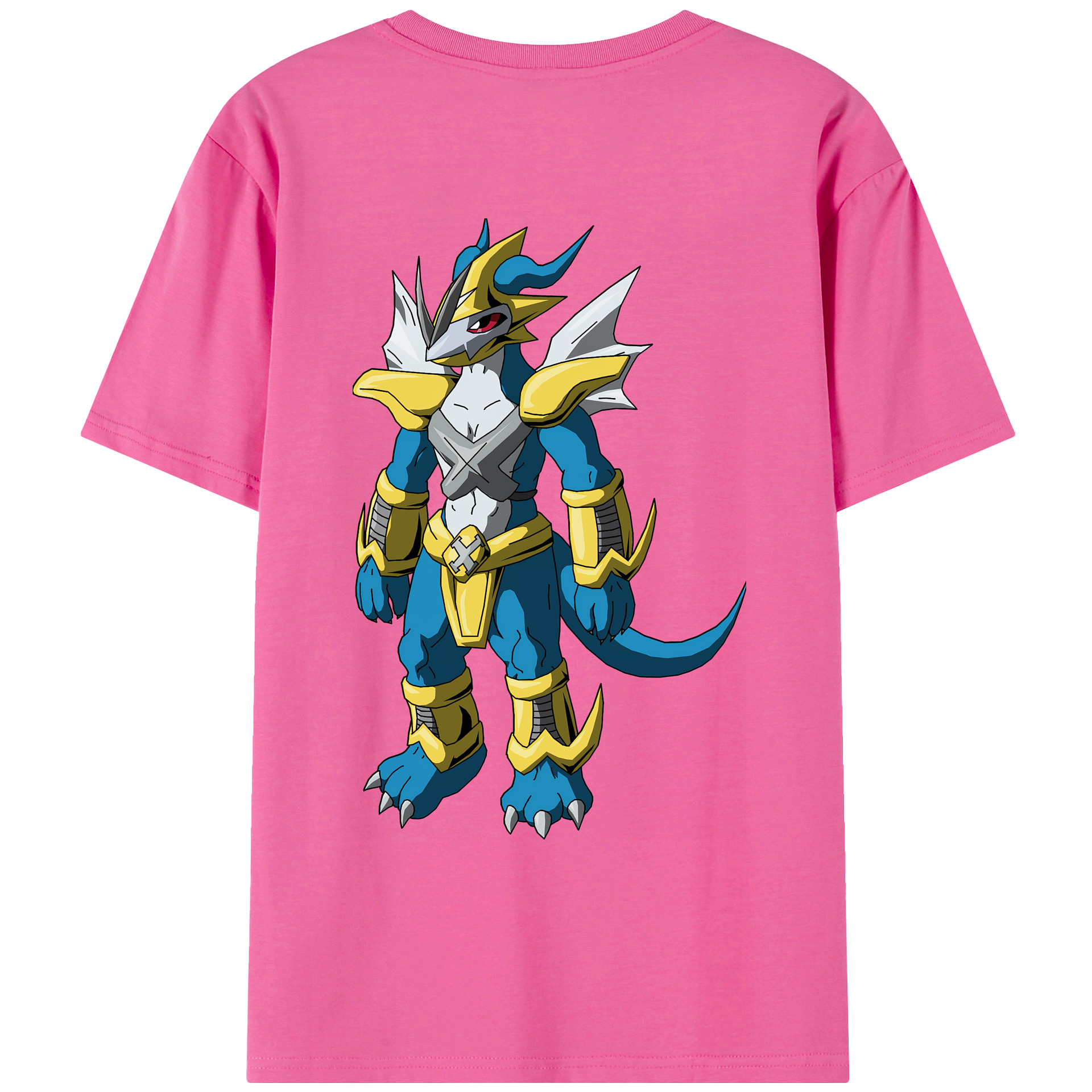 （画像用） Digimon デジタルモンスター/デジモン レディース半袖Tシャツ(バックプリント)